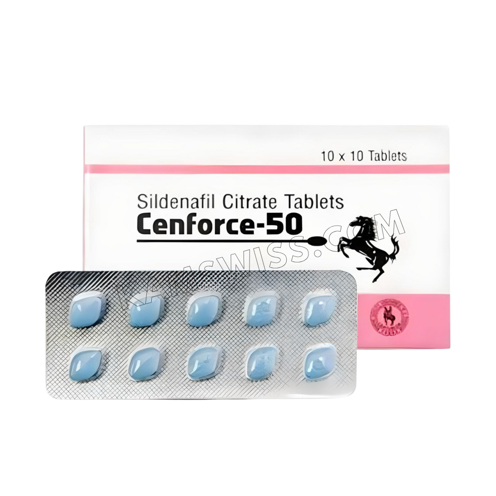 Cenforce 50mg (Sildenafil)