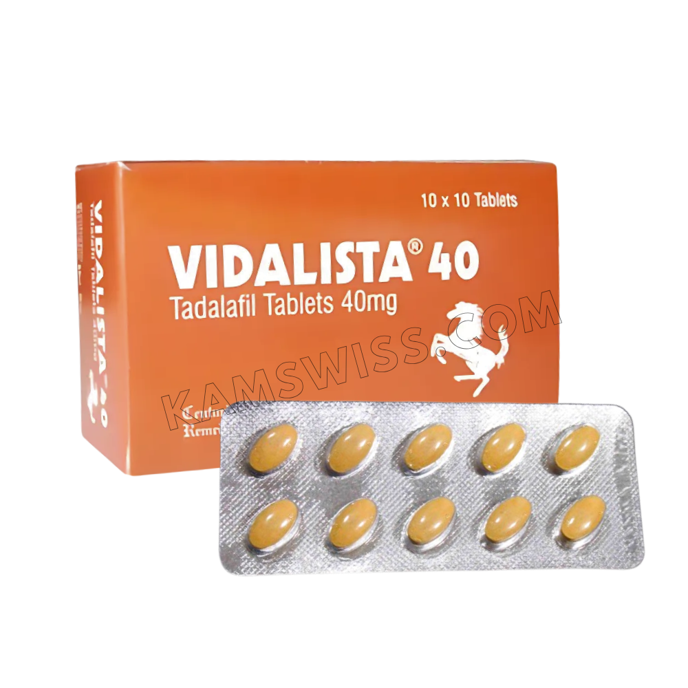 Vidalista 40mg Tabletten (Tadalafil)